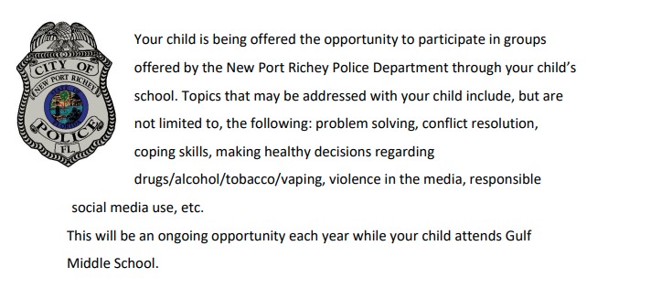New Port Richey Police Department Information
